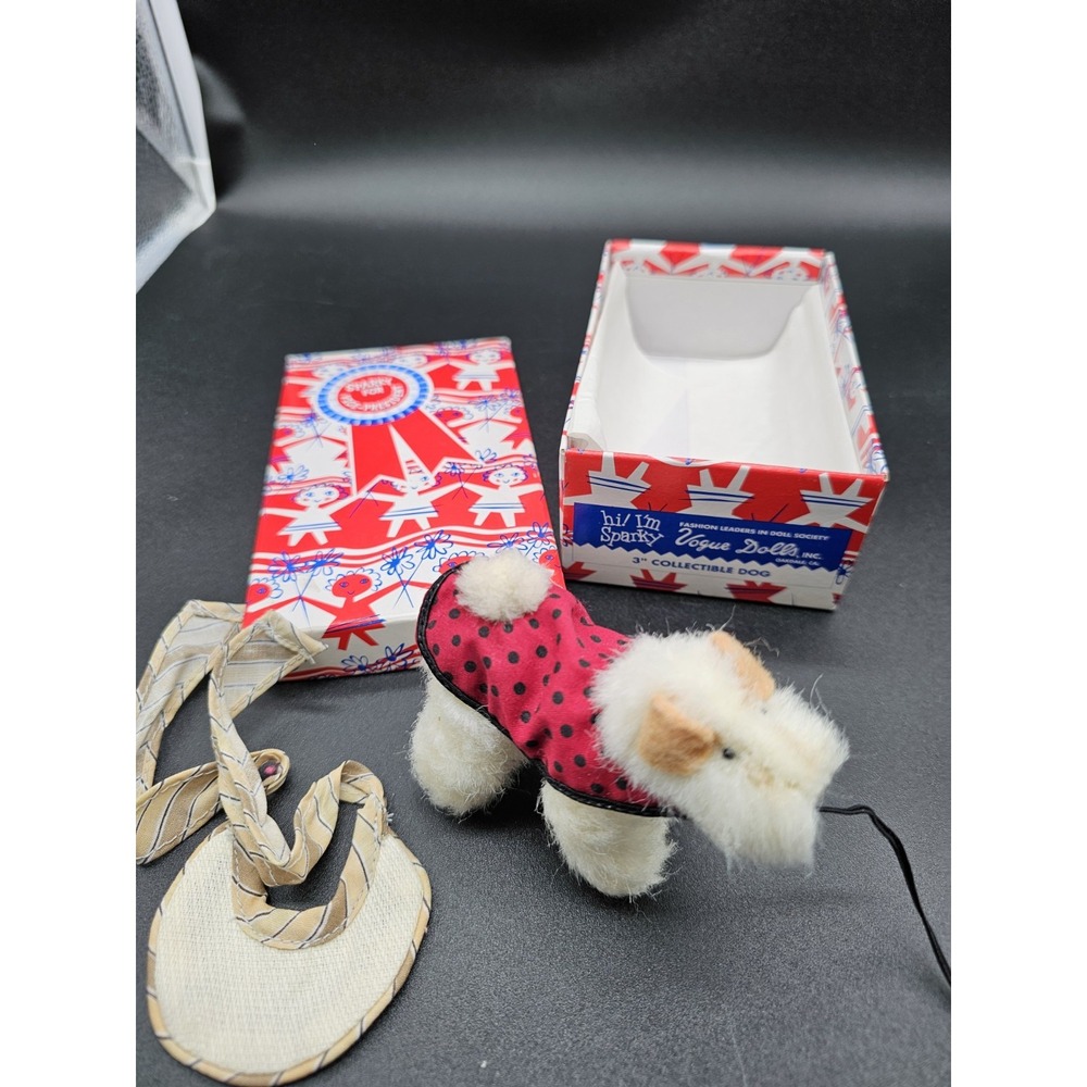 2000 Vogue Dolls hi!‎ I'm Sparky "Sparky For Vice President" 3in Collectible Dog